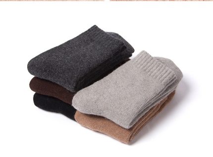 Autumn and winter thickened wool socks