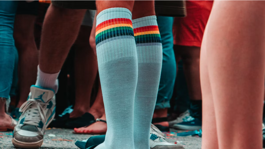 Teal Softball Socks